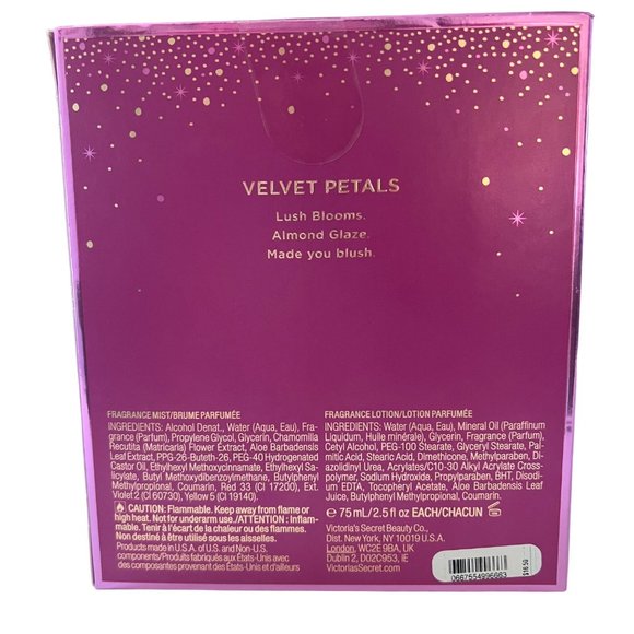 Victoria's Secret Velvet Petals Holiday Gift Set | Sealed 75 ml / 2.5 fl oz each - Picture 5 of 9